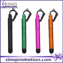 Rubber Tip Touch Pen with Dust Plug for Mobile Phone